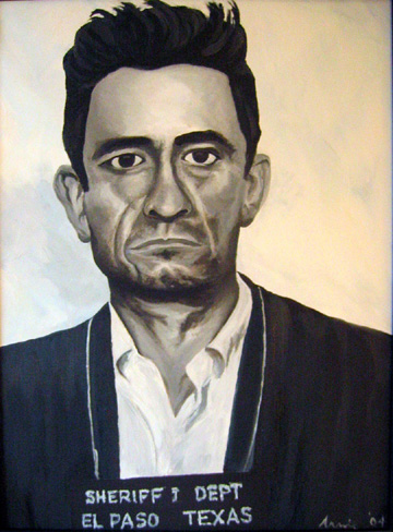 Cash, 2005, oil on canvas, 18