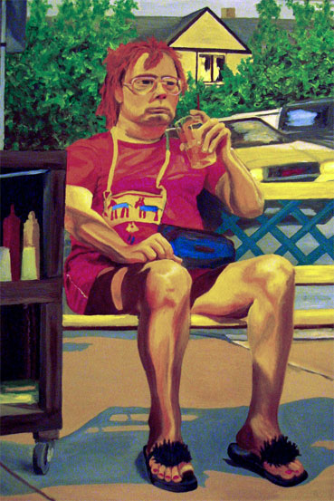 Dennis, Minneapolis, 2006, oil on canvas, 20