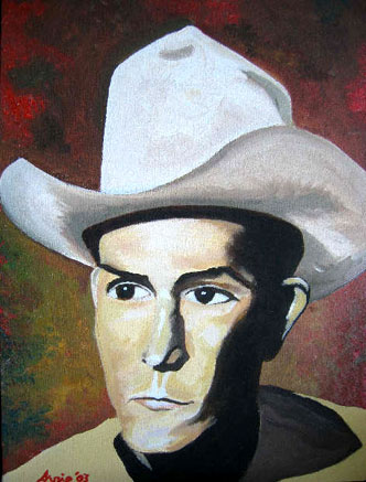 Ol' Hank, 2003, oil on canvas, 12