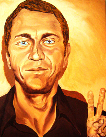 Steve, 1972, 2005, oil on canvas, 14